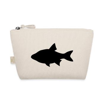 Rotfeder - Fisch - Fish - Bio-Täschchen - Natur - Vorne