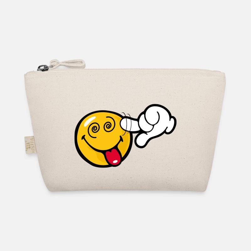 Smiley Stupid Organic Pouch