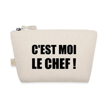 C'est moi le chef - Humour - Drôle - Blague - Fun - Trousse biologique - nature - Devant