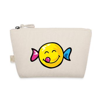 Smiley Sweety - Organic Pouch - nature - Front