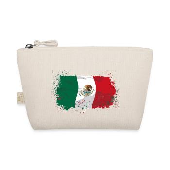 Mexico Flag - Bio-Täschchen - Natur - Vorne
