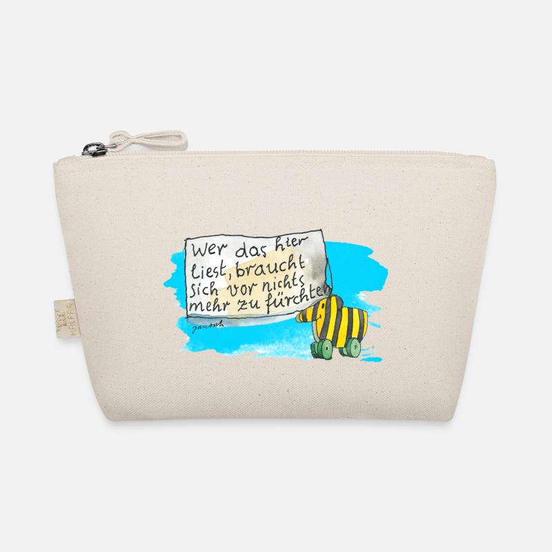 Janosch Tigerente Wer Das Liest Spruch Bio-Täschchen