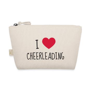 Cheerleader Cheerleading Dance Sport Twirling - Organic Pouch - nature - Front