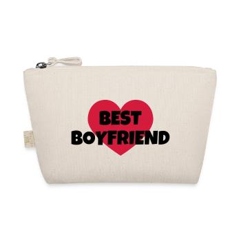Love Girlfriend Boyfriend Liebe Amour Wedding - Organic Pouch - nature - Front