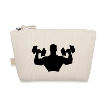 Muscle Man Training - Bio-Täschchen - Natur - Vorne