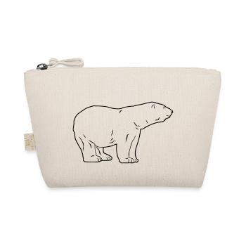 Polar Bear - Eisbär - Bio-Täschchen - Natur - Vorne