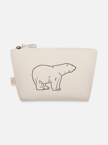 Polar Bear - Eisbär - Bio-Täschchen - Natur