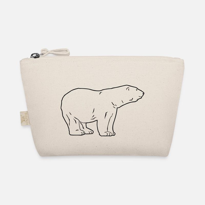 Polar Bear - Eisbär - Bio-Täschchen - Natur