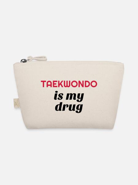 Taekwondo Taekwondoin Tae-Kwon-Do Tae Kwon Do - Organic Pouch - nature - Front