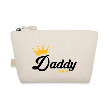 Dad Daddy Papa Vati Vater Father's Day Baby - Organic Pouch - nature - Front