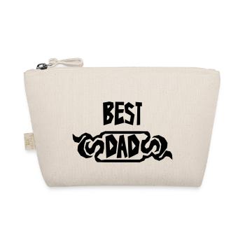 Dad Daddy Papa Vati Vater Father's Day Baby - Organic Pouch - nature - Front