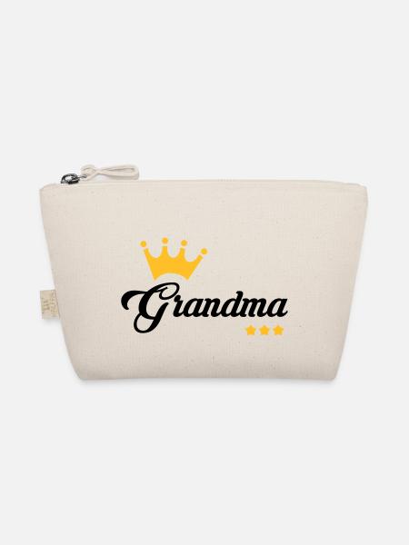 Mamie / Mamy / Grand Mere / Grand-Mère / Bébé - Trousse biologique - nature - Devant