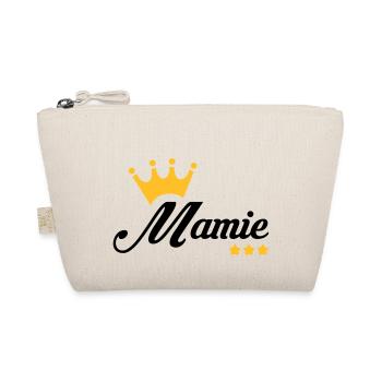 Grandma Oma Großmütter Mamy Mamie Grand-Mère - Organic Pouch - nature - Front
