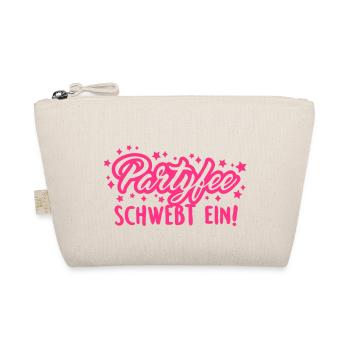 Partyfee schwebt ein - Bio-Täschchen - Natur - Vorne