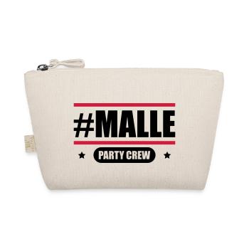 malle party crew motiv - Bio-Täschchen - Natur - Vorne