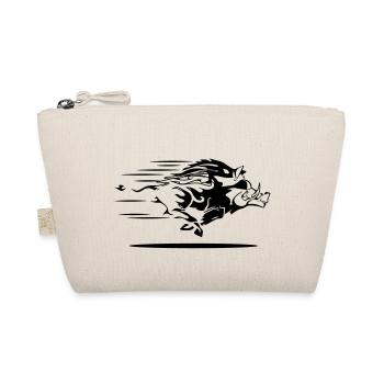 Wild boar sunglasses - Organic Pouch - nature - Front