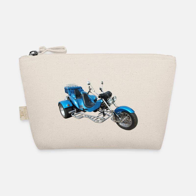 Bike Trike Chopper Motorrad - Bio-Täschchen - Natur