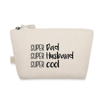 Super Dad, super husband, super cool - Bio-Täschchen - Natur - Vorne