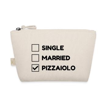 Pizza / pizzaiolo / Italien / Burger - Bio-Täschchen - Natur - Vorne