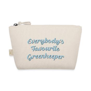 Everybodys favourite greenkeeper funny t - Organic Pouch - nature - Front