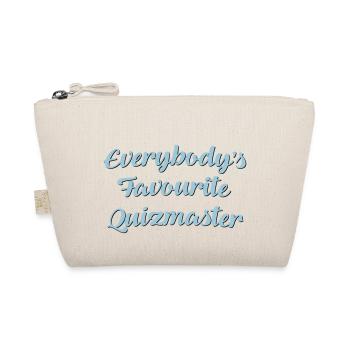 Everybodys favourite quizmaster funny te - Organic Pouch - nature - Front