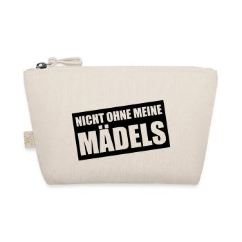 nicht ohne meine mädels design - Bio-Täschchen - Natur - Vorne