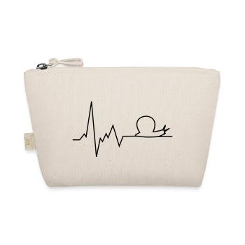 heartbeat snails - Organic Pouch - nature - Front