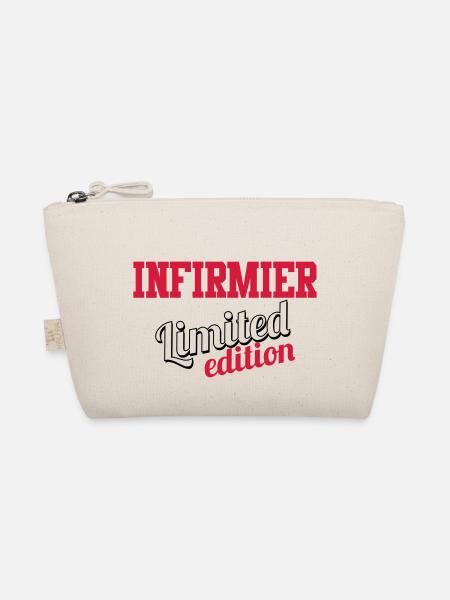 Docteur / Infirmier / Kiné / Médecin / Infirmière - Organic Pouch - nature - Front