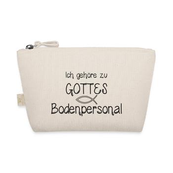 Gottes Bodenpersonal – Priester Pfarrer Pastoral - Bio-Täschchen - Natur - Vorne