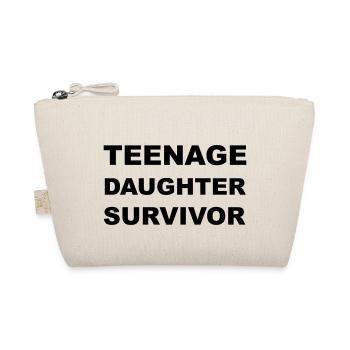 Teenage Daughter Survivor - Bio-Täschchen - Natur - Vorne