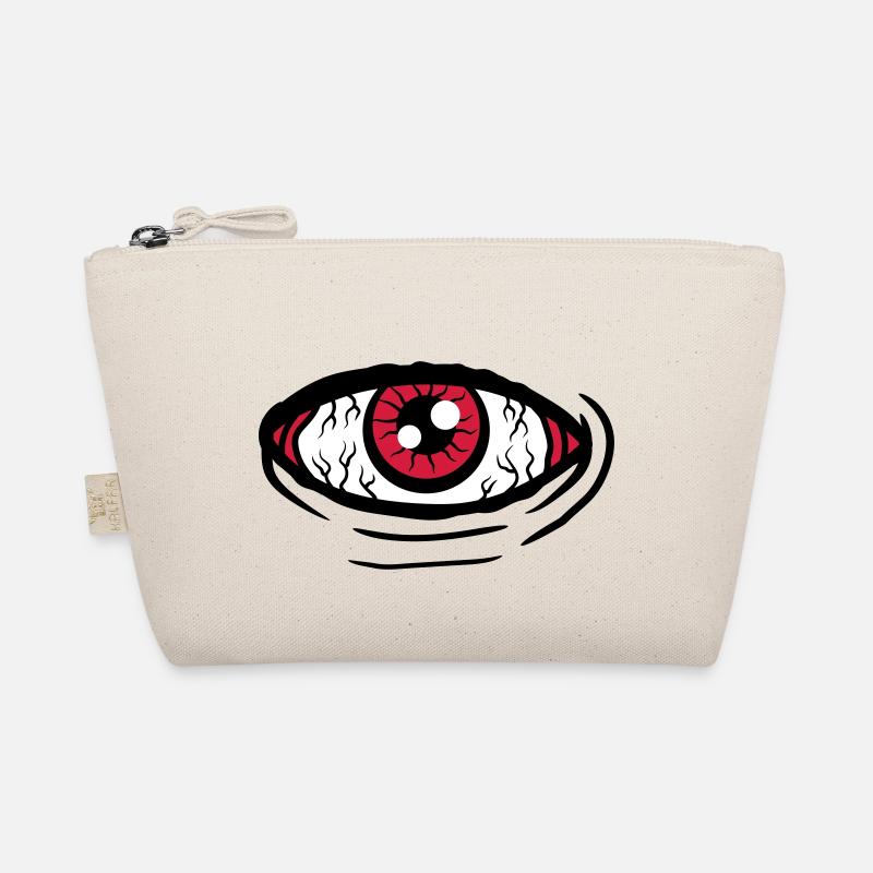 Grosses allsehendes Auge Bio-Täschchen