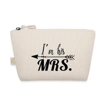im_his_mrs_arrow_1 - Bio-Täschchen - Natur - Vorne