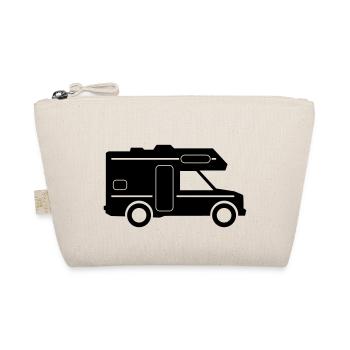 CAMPER BUS Motorhome Car - Organic Pouch - nature - Front