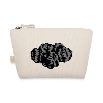 Lots of coal pieces - Organic Pouch - nature - Front