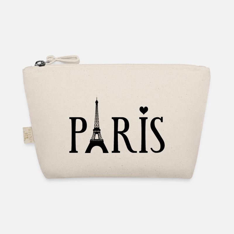 Paris Eiffel Tower Organic Pouch