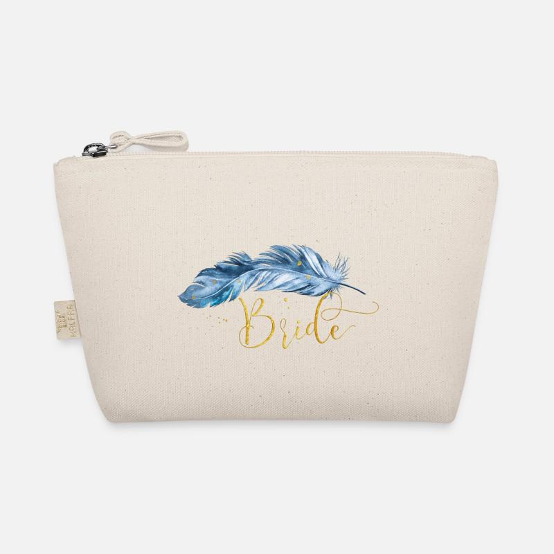 Spring Boho Team Bride 1 Organic Pouch