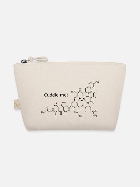 Oxytocin - Cuddle me - Black - Organic Pouch - nature - Front