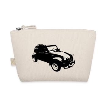 vintage vieille voiture dodoche 2 chevaux - Trousse biologique - nature - Devant