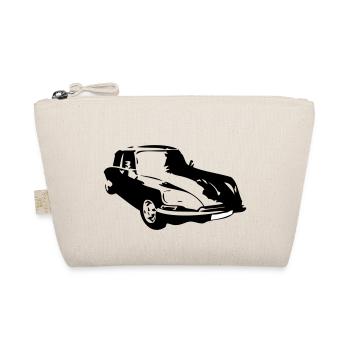 vintage old car - Organic Pouch - nature - Front