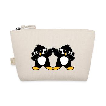 2 Dab Penguins - Organic Pouch - nature - Front