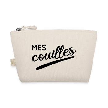 Mes couilles - Trousse biologique - nature - Devant