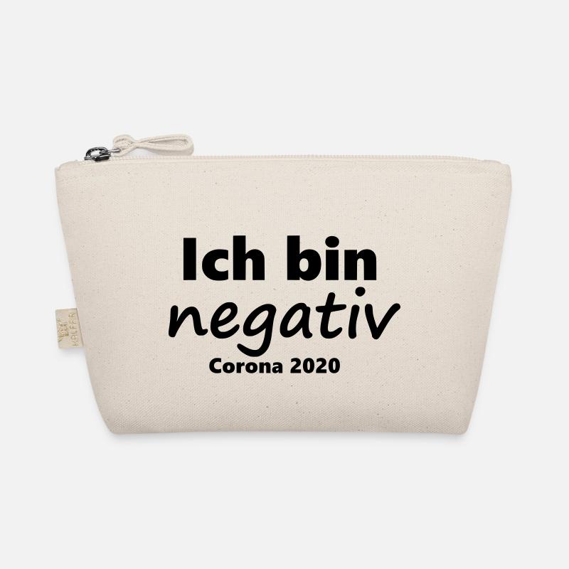 Corona - Ich bin negativ Bio-Täschchen