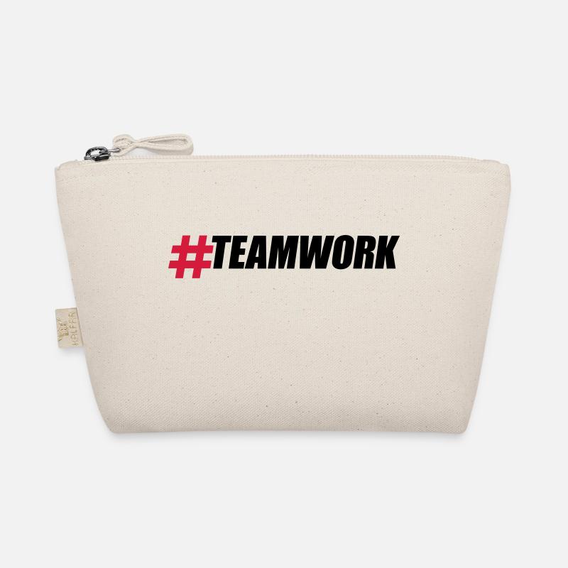 Hashtag Teamwork Logo Design Crew Amis Groupe B Trousse biologique
