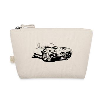 cobra car symbol classic car team classic car icon - Organic Pouch - nature - Front