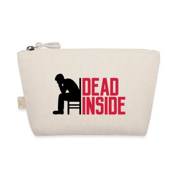 Depression Dead Inside - Bio-Täschchen - Natur - Vorne