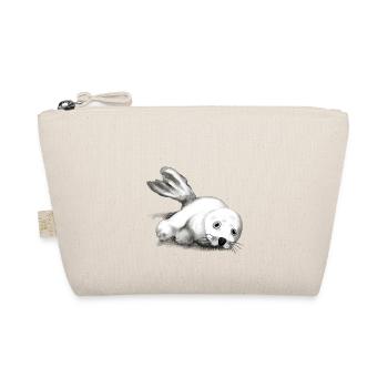 Seehundbaby - Bio-Täschchen - Natur - Vorne