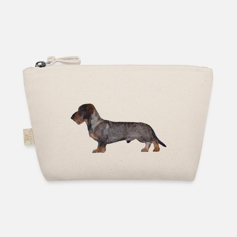 Dachshund Wire Haired Dachshund Hound Gift Idea Organic Pouch