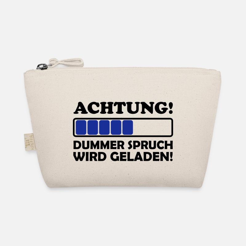 dummer spruch 2 - Bio-Täschchen - Natur