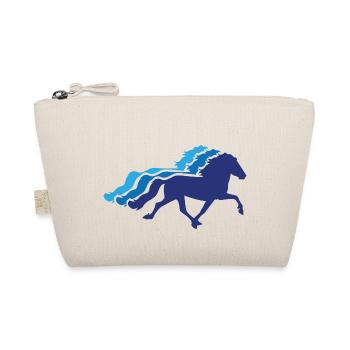 Icelandic herd blue - Organic Pouch - nature - Front
