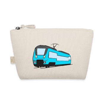 Regional train train locomotive railroad model railway - Organic Pouch - nature - Front